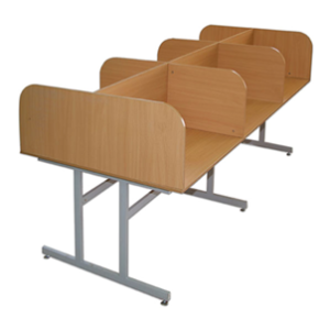 Bàn thư viện 6 chỗ ngồi